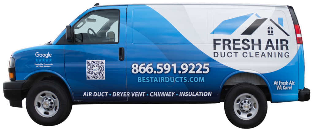 Fresh Air Duct Cleaning Van